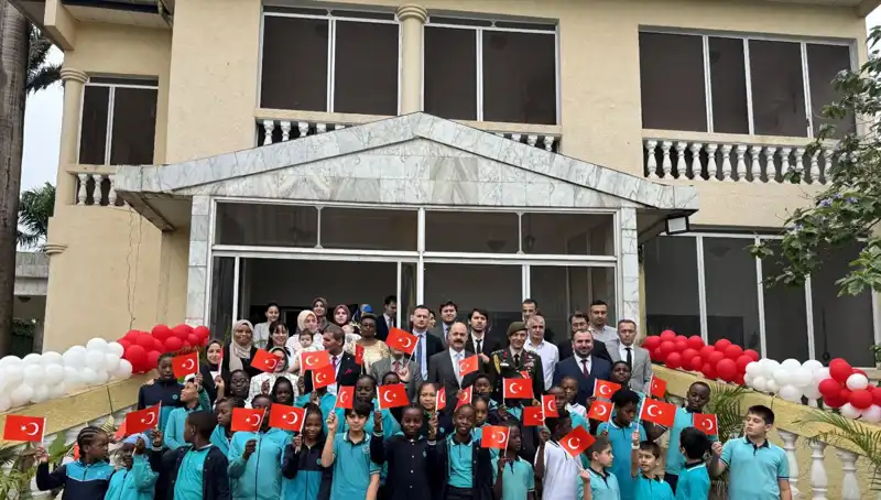 Kamerun’da coşkuyla kutlanan 23 Nisan Ulusal Egemenlik ve Çocuk Bayramı