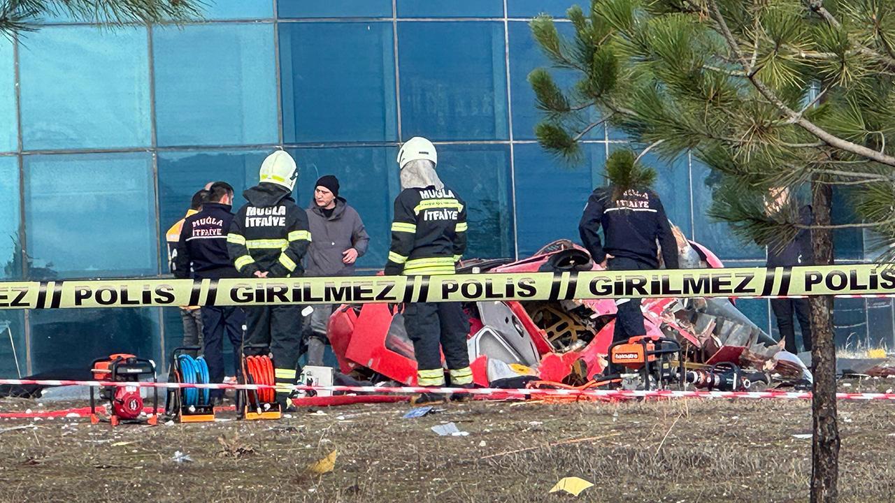 Muğla'da Ambulans Helikopter Düşerek 4 Kişi Hayatını Kaybetti