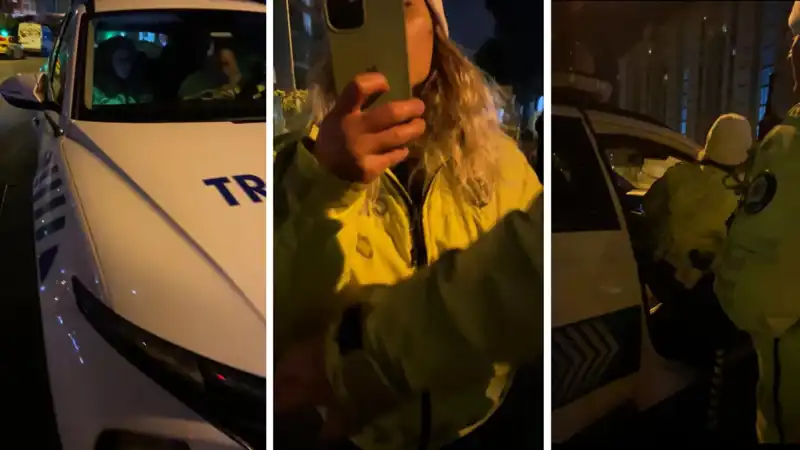 e-Devlet’ten Cezasını Gören Vatandaş, Polisle Tartışmaya Girişti