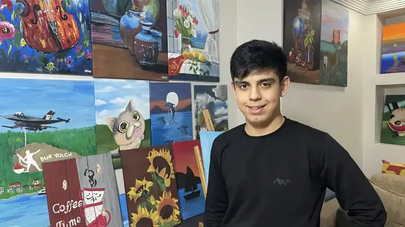 Otizmli Ressam Okan: Engelleri Aşan Renkli Bir Yolculuk