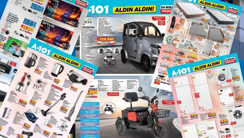 A101'de Yeni Sezon Ürünleri: Perde, Halı ve Elektronik Mutfağa Renk Katacak!