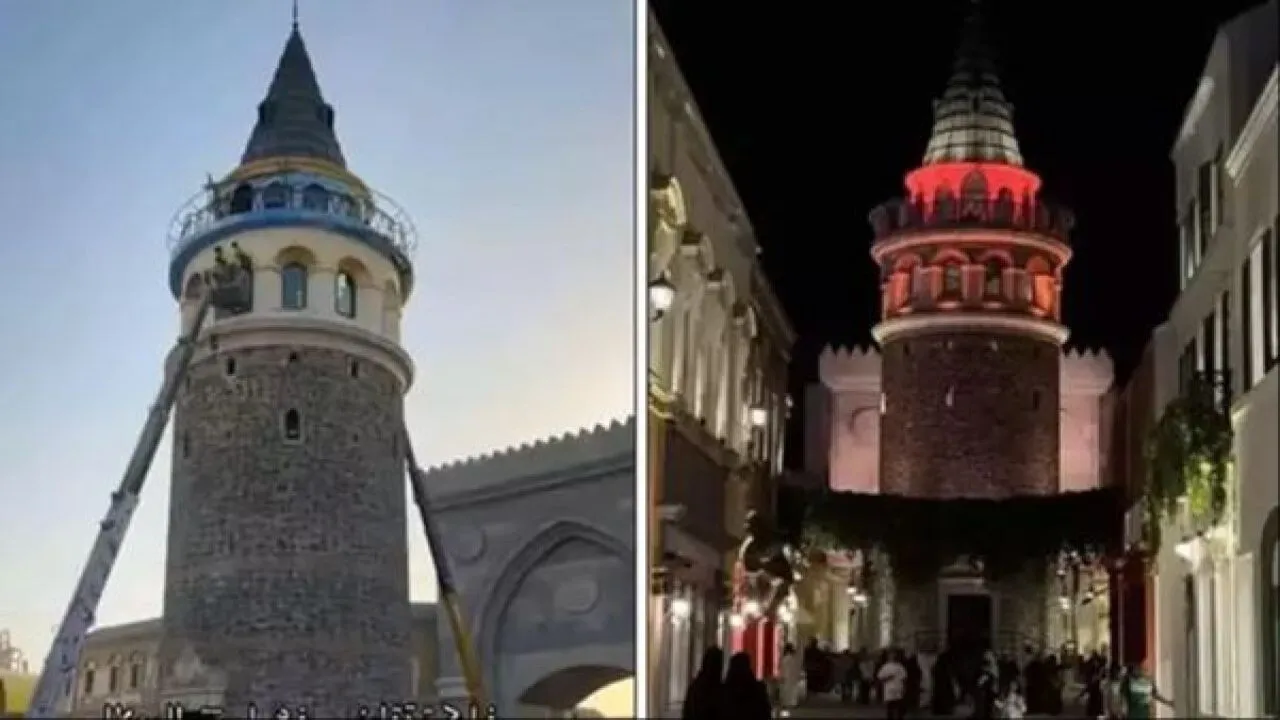 Suudi Arabistan’da Galata Kulesi’nin Kopyası İnşa Edildi! Ziyaret Ücreti Şaşkınlık Yarattı