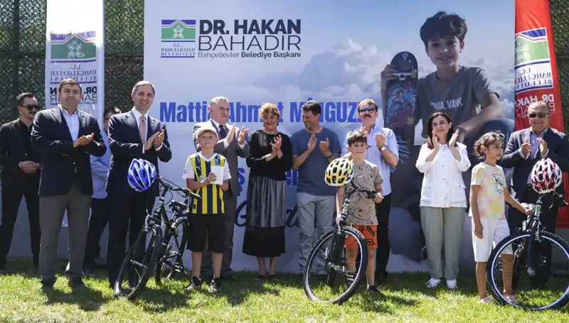 Bahçelievler'de Gençlerin Rüyası: Mattia Ahmet Minguzzi Skate Parkı Açıldı!