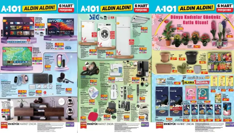 A101 6 Mart Aktüel Ürünleriyle Evlerinizi Yenileyin: Elektrikli Süpürge ve Daha Fazlası