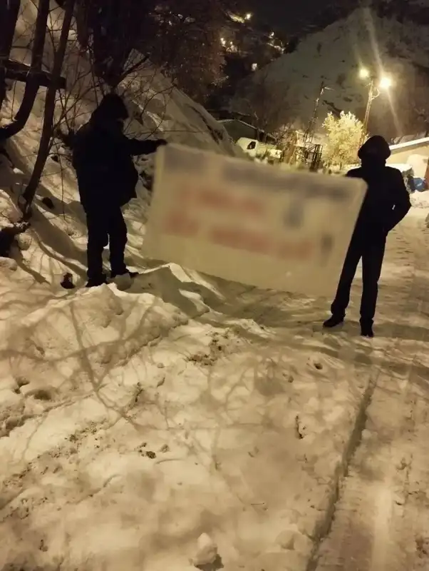 Tunceli'de Terör Propagandası Yapan Üç Şüpheliye Şok Baskın!