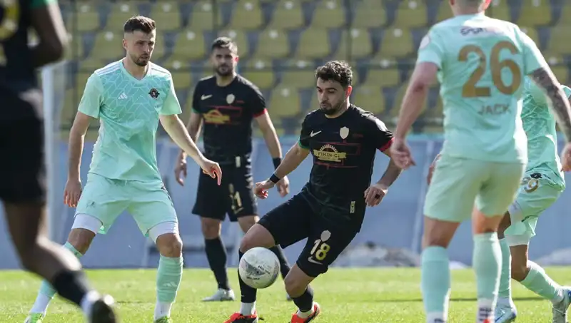 Esenler Erokspor ve Amed Sportif Arasında Şok Beraberlik