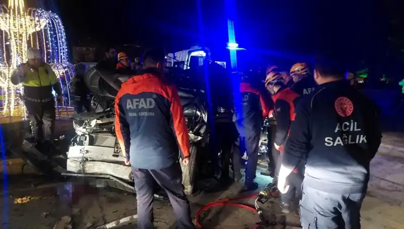 Erzurum’da Altı Araçla Kaza Yapan Sürücü Gözaltında Alındı