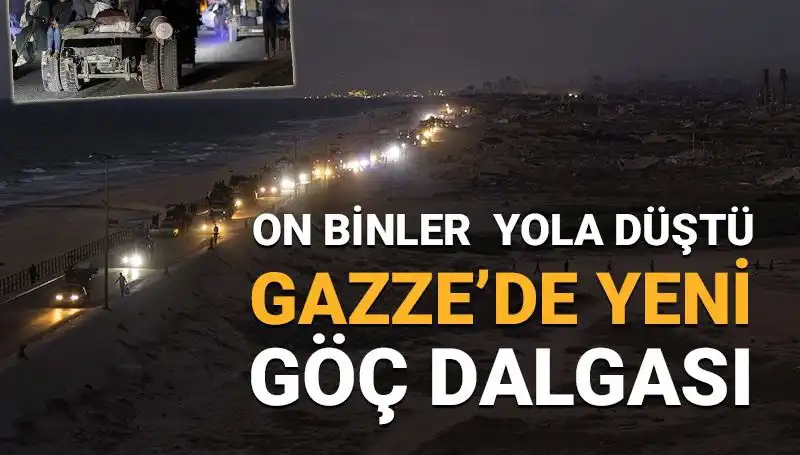 Gazze'de Yeni Göç Dalgası: İnsanlar Umutlarını Kaybediyor