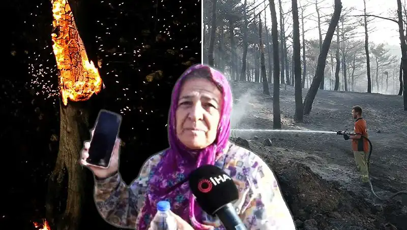 Çanakkale Orman Yangınları Kontrol Altında: Cebinde Kimliği ve Telefonu Kalan Fatih