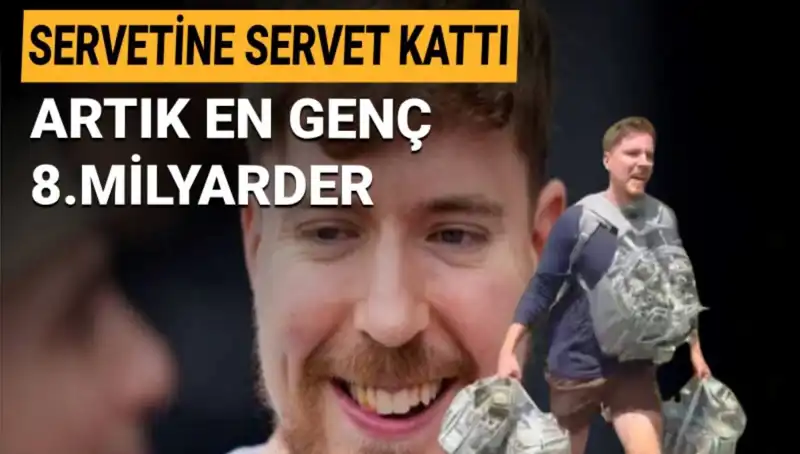 MrBeast: 1 Milyar Dolarla En Genç 8. Milyarder Nasıl Oldu?