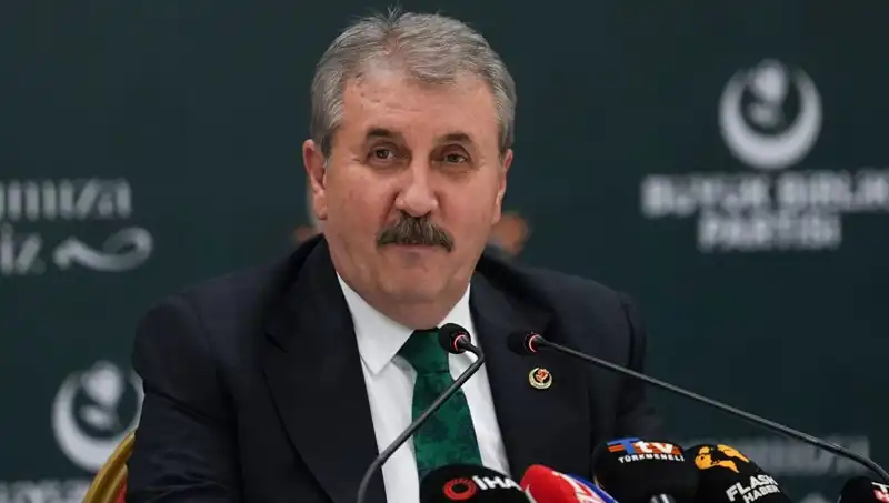 BBP Genel Başkanı Destici: "Terörsüz Türkiye İçin Karşımızdakilere Güvenmiyoruz"