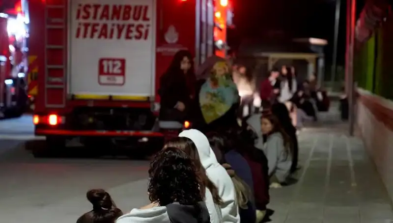 2500 Kişilik Kız Öğrenci Yurdunda Yangın! Olayın Perde Arkası